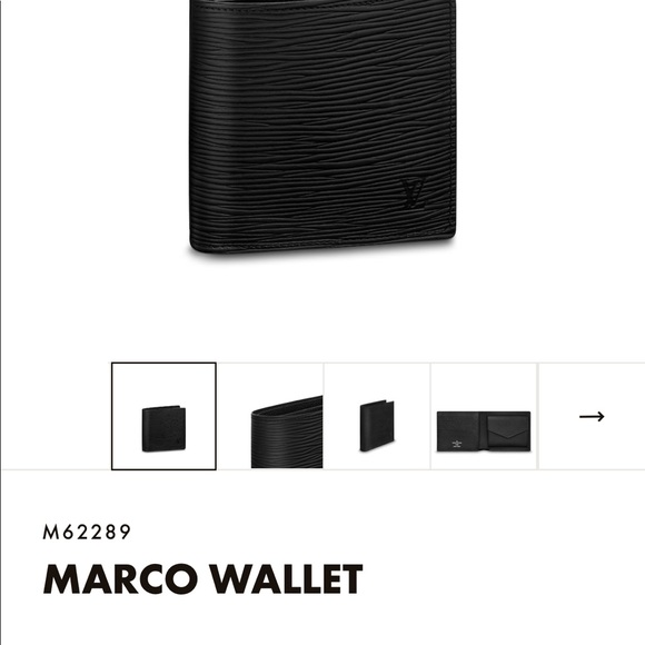 LOUIS VUITTON Marco Wallet - Epi Leather (NEW) - Picture 8 of 8